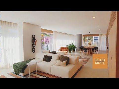 EXUBERANTE APARTAMENTO DE 193M² COM 3 SUÍTES.