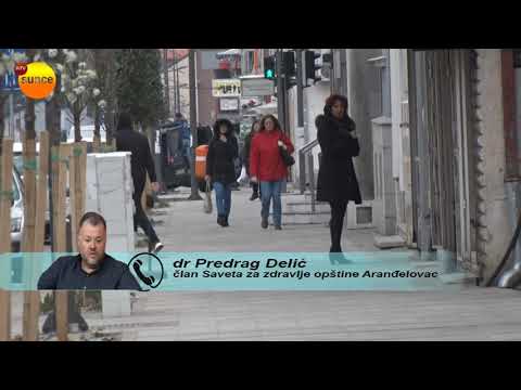 RTV SUNCE - EPIDEMIOLOŠKA SITUACIJA NA PODRUČJU ŠUMADIJSKOG OGRUGA 26.3.2020.