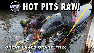 Hot Pits Raw! Crash Recoveries at Great Lakes Grand Prix!