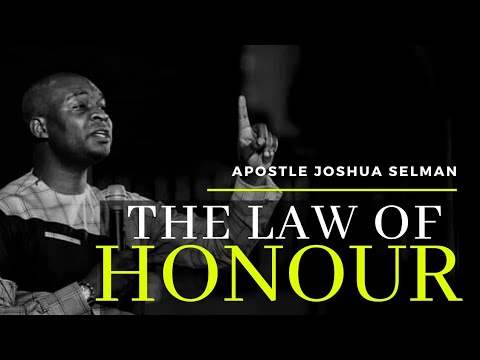 (RHOGIC) The Law of Honour by Apostle Joshua Selman Nimmak