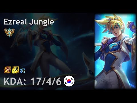 Ezreal Jungle vs Gragas - KR Challenger Patch 7.20