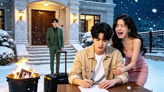زوجتي أجبرتني على توقيع الطلاق لأني فقير، لكني ملياردير. ندمت.#film #drama #movie