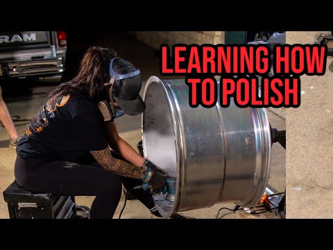 How To Sand & Polish Forged Wheels - East Coast Polishing Using Renegade Products