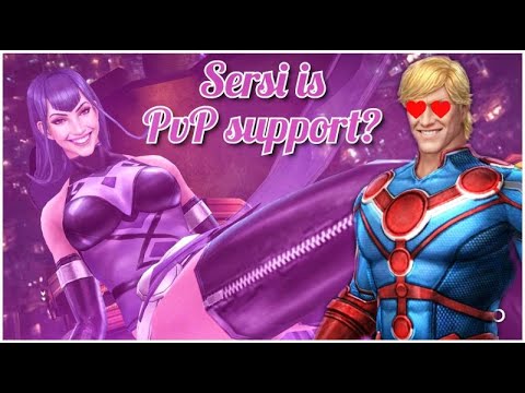 SERSI SUPPORT MAKE IKARIS GO BOOM..!!! IKARIS TAKES DOWN SENTRY..on AUTO..!! MARVEL FUTURE FIGHT