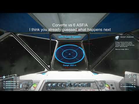 Space Engineers -  [AutoPillock Challengers] Verona anti-fighter corvette