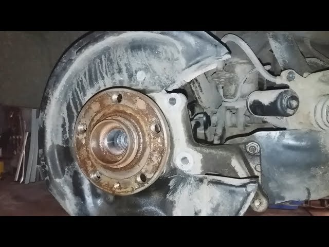 Как Заменить Заднюю Ступицу Фольксваген Тигуан