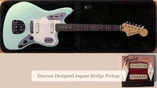 Video thumbnail for Squier Vintage Modified Jaguar Distorted Duncan Designed vs Fender Pure Vintage '65 Pickups by Outmoded Electronics