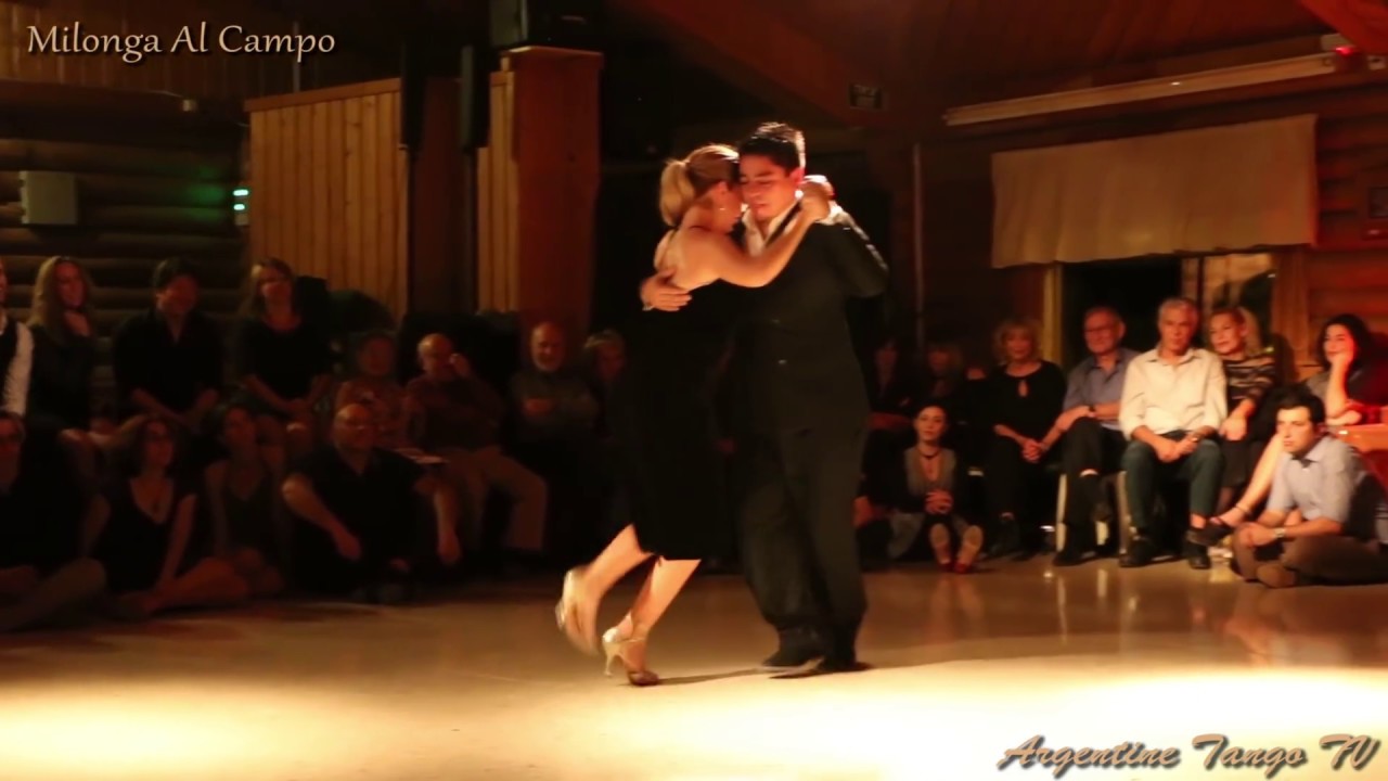 Noelia Hurtado y Carlitos Espinoza - Tango - (5/5) - Milonga Al Campo - Yad Shmona 25/11/2017