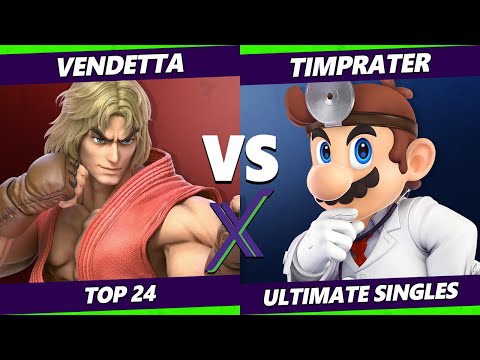 S@X 377 Online Top 24 - Vendetta (Ken) Vs. TimPrater (Dr. Mario) Smash Ultimate - SSBU