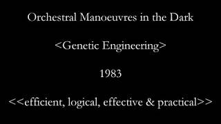 omd / genetic engineering (peel session 83)