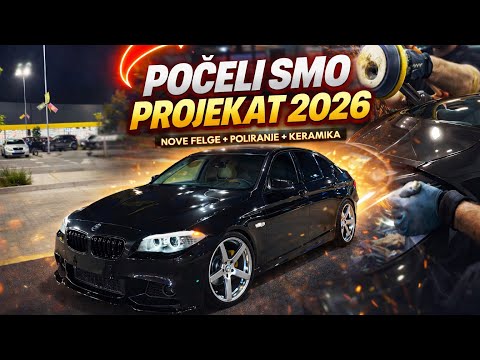 ZVANIČNO SMO KRENULI! BMW PROJEKAT 2026 – NOVE FELGE, POLIRANJE I KERAMIKA 🔥