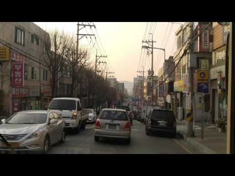 Anyang village bus nb via Samdeok St nb 20160321 172843