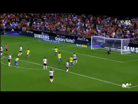Jonathan Viera Penalty Goal HD - Valencia 1-2 Las Palmas Spanish Primera Division 22.08.2016 HD