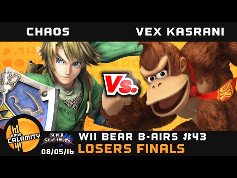 WBB #43 | CT Vex Kasrani (DK) vs LAG | Chaos (Marth, Link) - Losers Finals - Smash Wii U - Singles