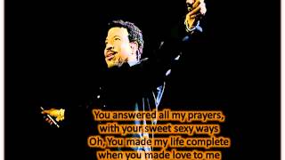 Lionel Richie   The closest thing to heaven lyrics