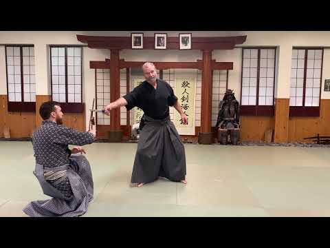 Nikajo Movement Explanation and Demo with Knife