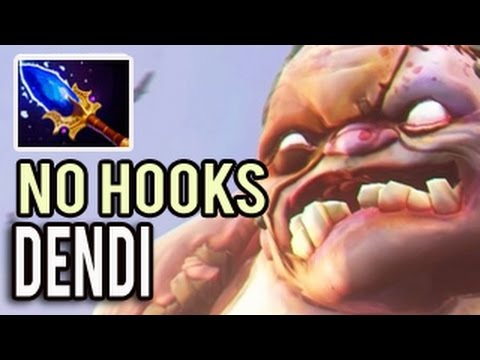 Dendi - Pudge Long time did NOT Have Hooks Dota 2