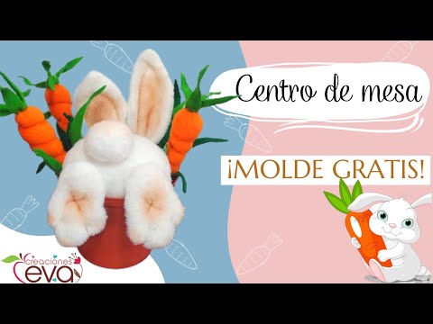 🐰🥕How to make an Easter bunny - FREE MOLDS (2023)
