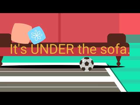 On, under, above, below