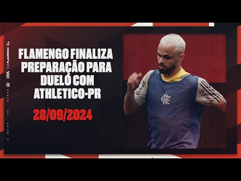 Flamengo finalizes preparation for duel with Athletico-PR