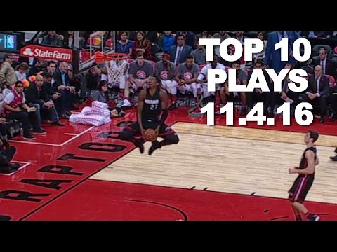 Top 10 NBA Plays: November 4th