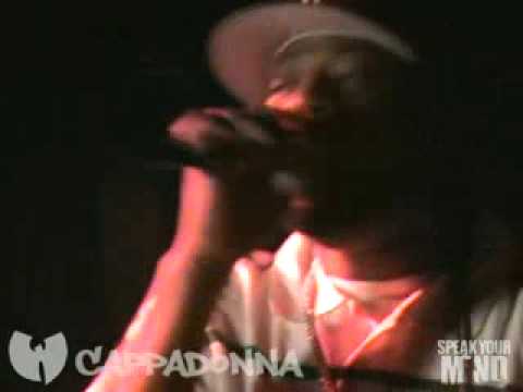 Cappadonna of Wu-Tang @ the SYM Appreciation Show