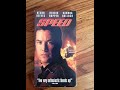 Opening And Closing To Speed Descriptive Video Service VHS 1997