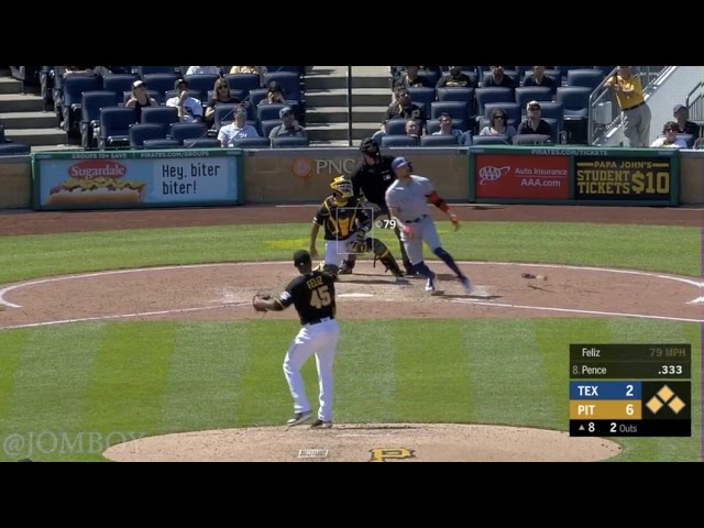 Hunter Pence Hits A Grand Slam to Tie it in the 8th, a breakdown