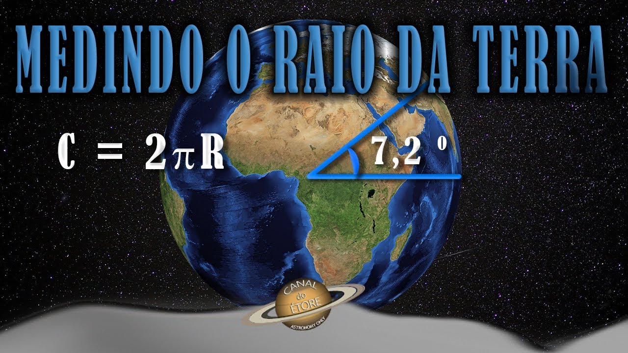 Eratóstenes: calculando o raio da Terra!