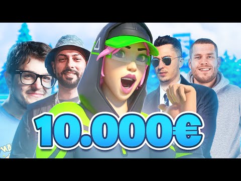 Ich GEWINNE 1.500€ im 10.000€ FORTNITE TURNIER 🤑- Mit Amar, Standart Skill, HeyStan etc.