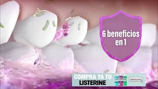 Listerine 6 en 1, para una boca más sana anuncio