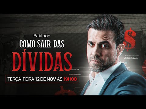 Como sair das dívidas AO VIVO com Pablo Marçal.| terça-feira 12/11 às 19h!
