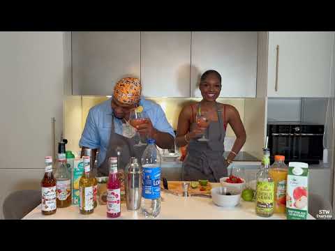 Cocktail preparation with AKNOSE "I don't just make Bouyon...I'm here to break the rules".