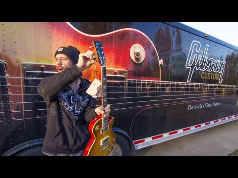 Gibson Custom Shop Factory Tour | Boscoe finds his dream guitar