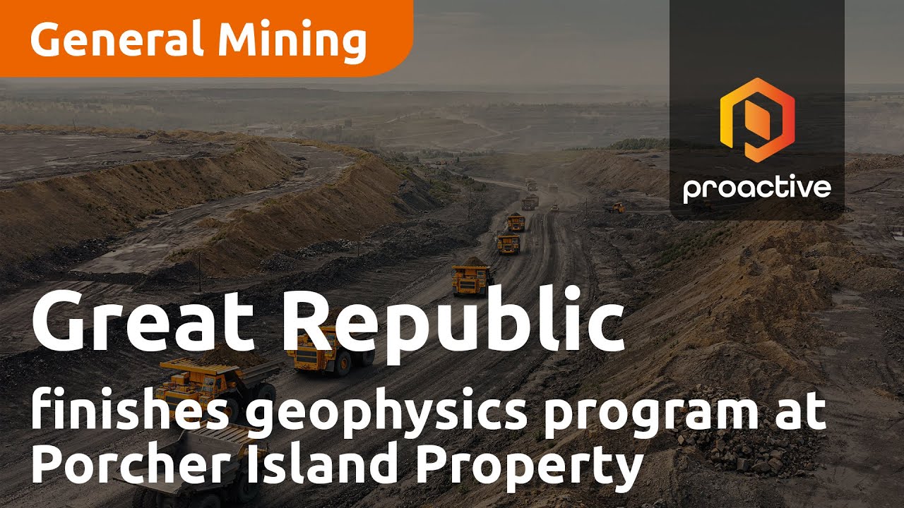 Great Republic Mining finishes geophysics program at Porcher Island Property