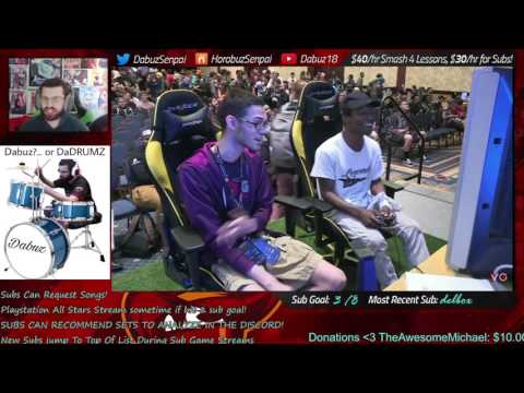 Dabuz Tries To Analyze Nairo vs. Salem in Brawl But Mainly Complains about Metaknight Instead