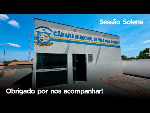 #VilaNovadoPiauí #CMVN | Sessão Solene de Posse - Dorgivaldo Paulo de Lima - 8ª Legislatura