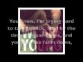 We are young - fun. - Lyrics on screen 
