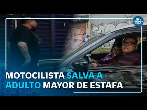 Motociclista evita estafa de la llanta ponchada en Circuito Interior