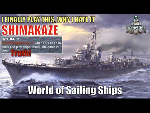 🙄 Revisit Review Shimakaze – Why I Hate This Ship | No Utility, No Fun | World of Warships Replay