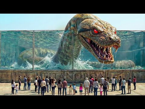 【AI Adventure】I Visited the Ancient Creature Aquarium – Titanoboa & Prehistoric Giant Sea Monsters