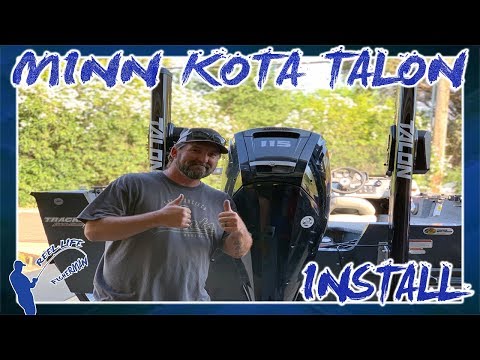 MINN KOTA TALON SHALLOW WATER ANCHOR INSTALL I HOW TO