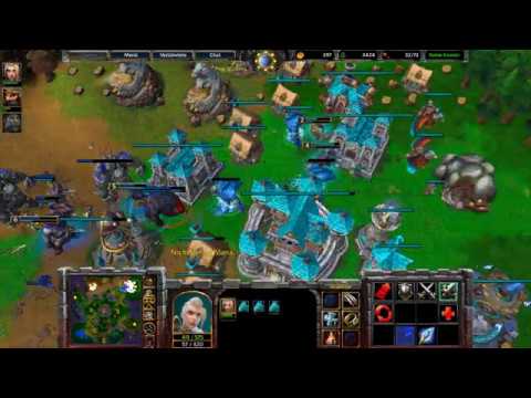 Warcraft 3 Reforged 1vs1🔵Human vs Nightelf ⭐Deutsch/German⭐ Full Gameplay - WC3 #23