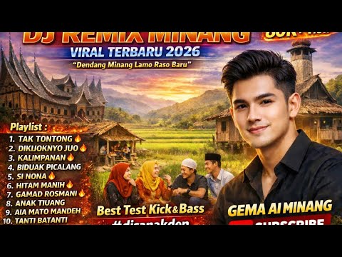 DJ REMIX MINANG🔥VIRAL🔥REMIX DENDANG POPULER TERBARU 2026🔥Best Test💥KICK & BASS💥 #djsanakden 