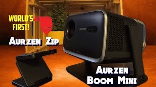 Aurzen Boom Mini Projector Review And Aurzen Tri-Fold Zip Projector Sneak Peek