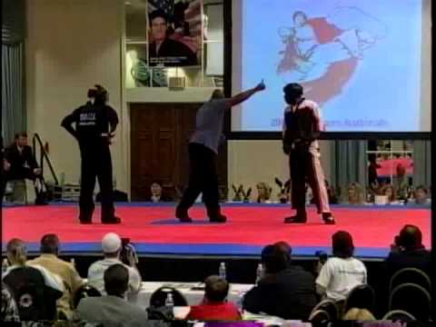 Ryan McGriff vs Damon Gilbert 2006 Bluegrass Nationals Karate Tournament