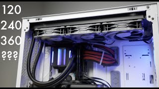How big of a radiator do you need for Ryzen 7000?