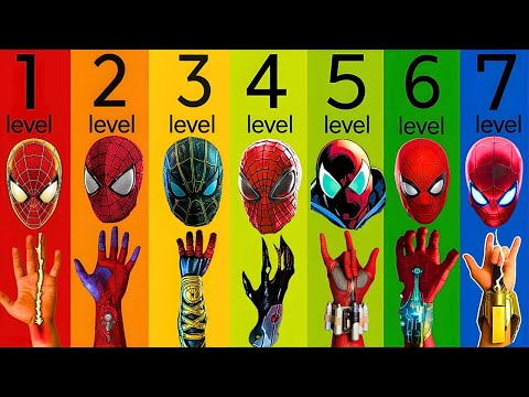 The 7 Levels Of Spider-Man Web Shooters
