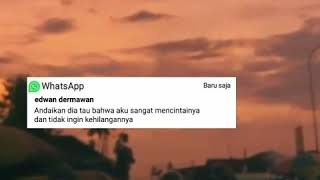 Download lagu Status WA 30 detik ( Manusia biasa || andaikan saja kau tau aku takkan mudah berubah ) mp3