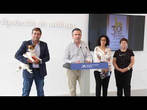 Presentacin de la XXX Feria del Perro de Archidona